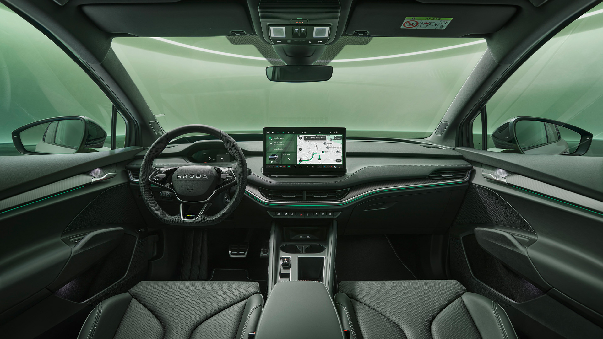 Skoda Enyaq Coupe RS interiör