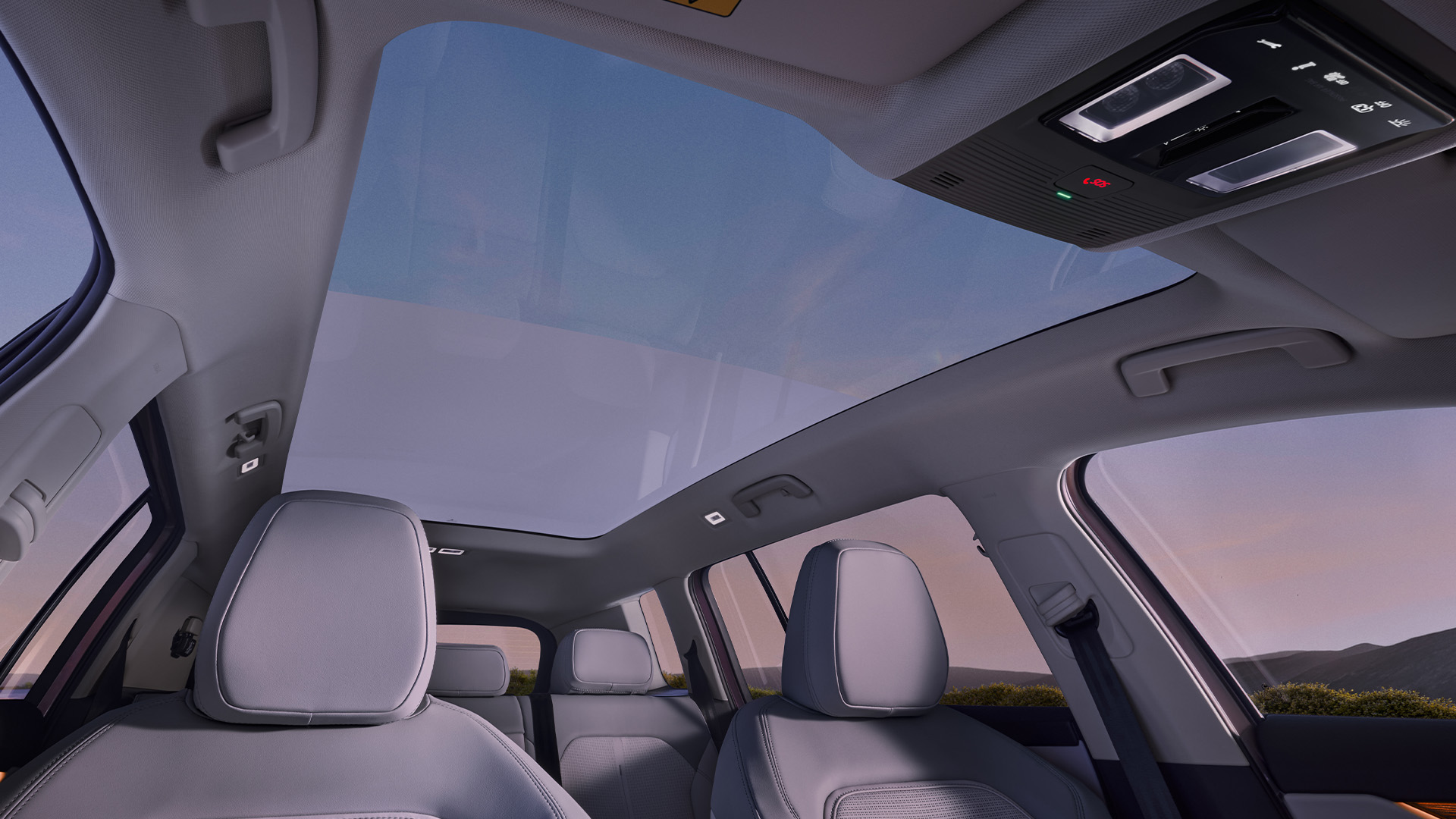Panoramaglastak i Skoda Peaq